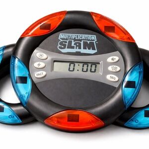 Educational Insights Multiplication Slam handheld electronic math game tested